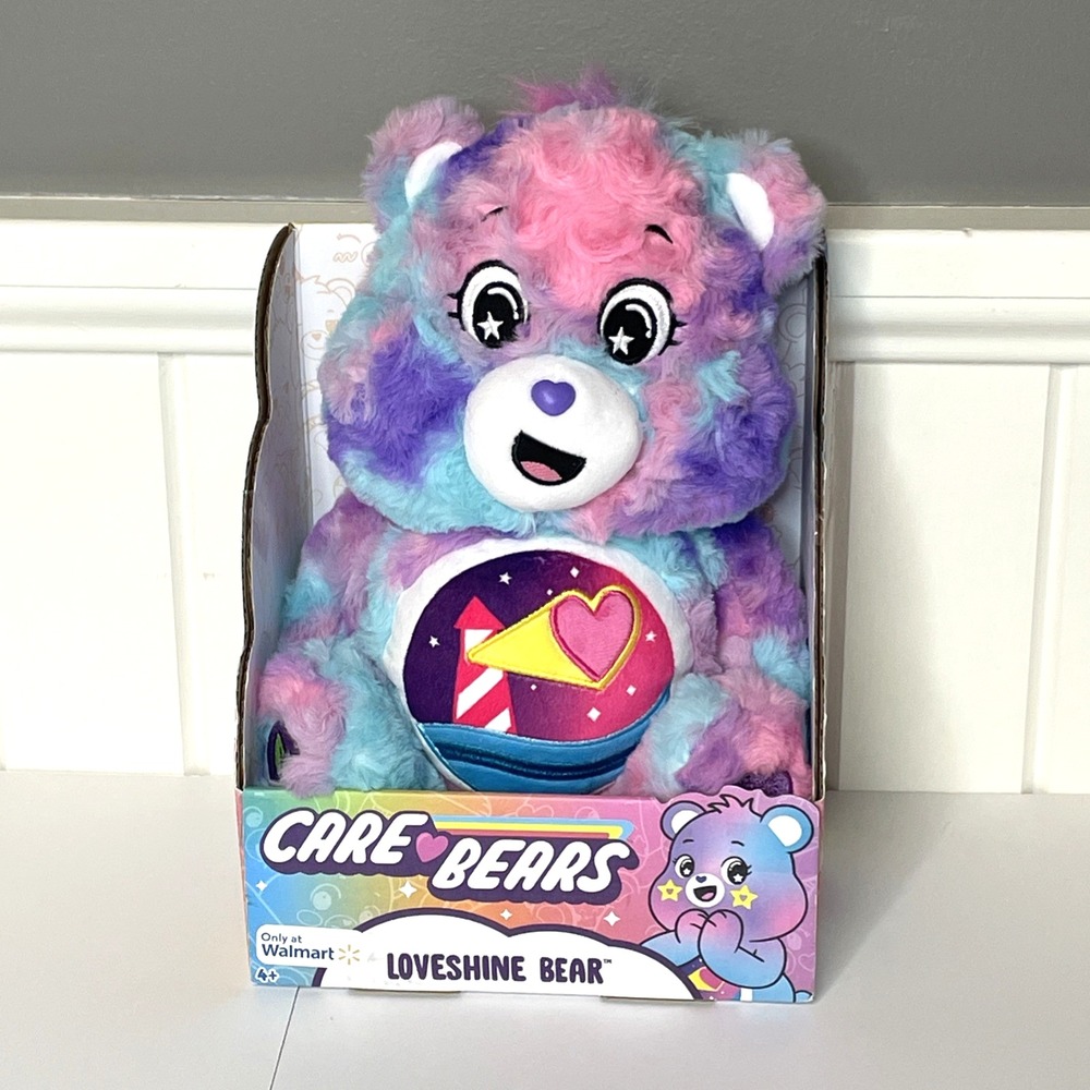 Care Bears Loveshine Bear Walmart Exclusive Plush 2024 NEW NIB